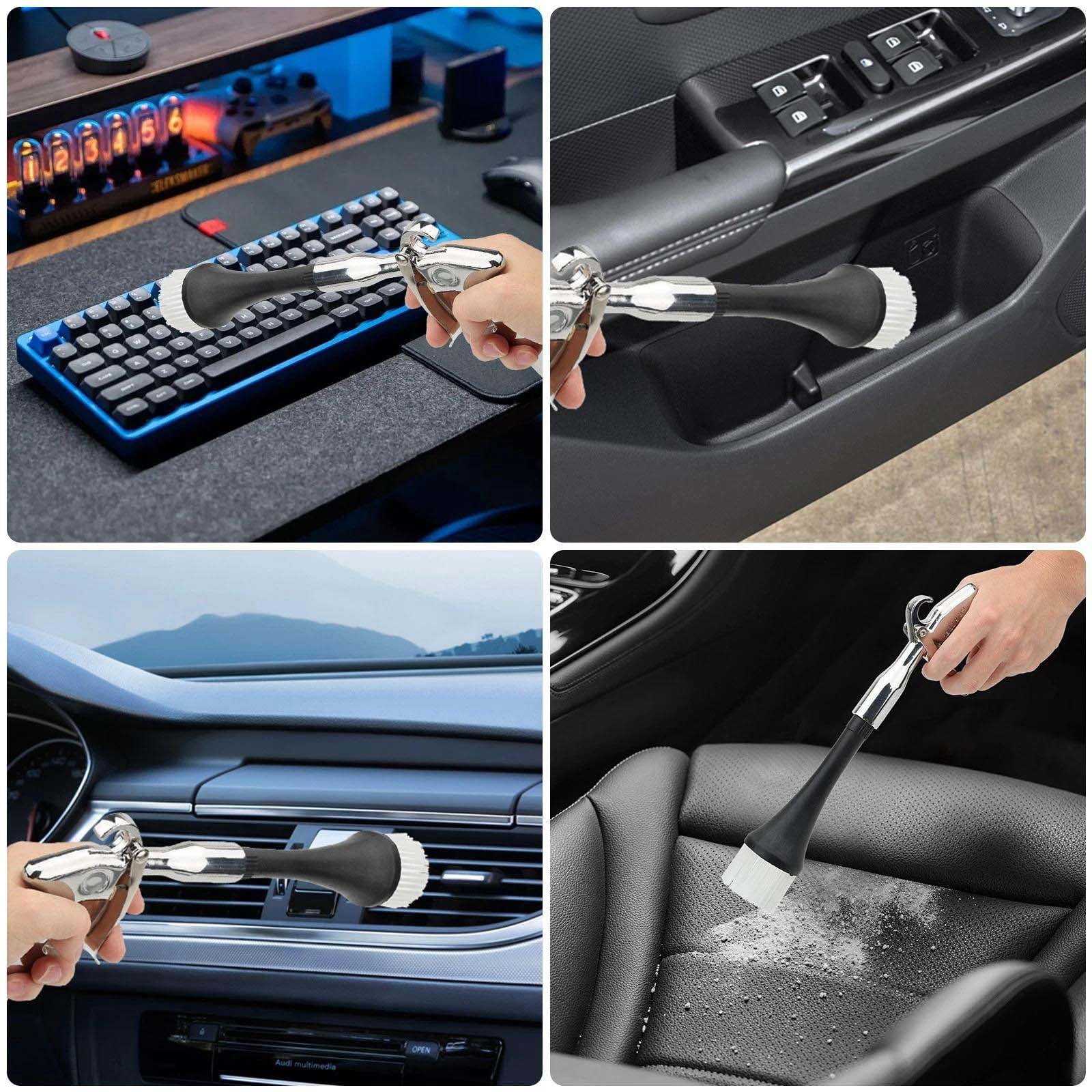 APPLAYERR 360° Rotating Tip Air Blow Gun Lightweight Structure For Auto Detailing Convertible Top Blanket Surface Care