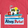 thumbnail image 3 of Pete The Cat - Ahoy Pete - Toddler And Youth Short Sleeve Graphic T-Shirt, 3 of 6