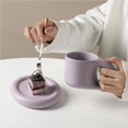 thumbnail image 2 of Tazón taza de café de cerámica con tazas de pareja Tazas de cerámica Tazas de pareja de cerámica Tazas de pareja de alta capacidad con mango de cerámica Taza de grasa de cerámica Sailing  Electrónica, 2 of 2