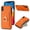 Orange, variant on iPhone XR Wallet Case, iPhone XR 6.1" Cover, PU Leather Ring Holder Stand Shockproof Anti-Scratch Slim Fit Shell Phone Case Cover for Apple iPhone XR - Red