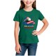 thumbnail image 5 of Odeerbi Chicos Niñas 4 de Julio Camiseta Manga Corta Bandera Americana Camiseta Gráfica, 5 of 6