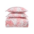 thumbnail image 1 of SKY Sunset Blossoms Pink Patterned 300 Thread Count Full \ Queen Duvet Cover, 1 of 3