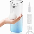 thumbnail image 1 of Automatic Foaming Soap Dispenser - 400ml USB Rechargeable  Waterproof  Touchless Sensor, 1 of 9