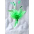 thumbnail image 3 of Bag Of 6, 14 Inch Fuzzy Feather Pick Great For Adding Bright Color To Arrangements, Bouquets & Décor - Mardi Gras, 3 of 5