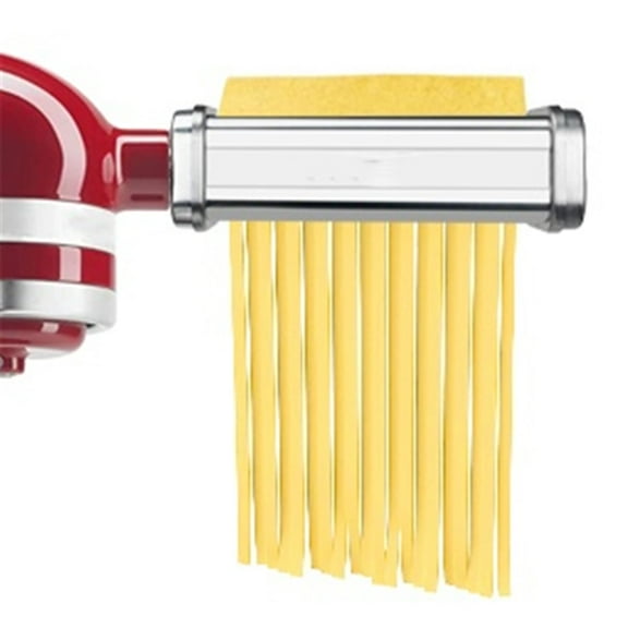 Pasta Attachment For KitchenAid Mixer, Pasta Sheet Roller, Spaghetti Fettuccine Cutter,Stainless Noodle Fit All KitchenAid Chef