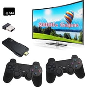 Retro Game Console, Plug and Play Video Game Console Built - in 9 Classic Emulators, 20,000+ Games, 4K High Definition HDMI Output