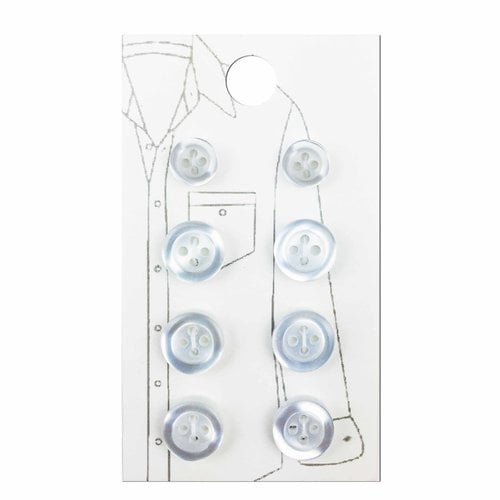 White Shirt Buttons  The Crafternoon Shoppe