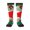 2 Black-1, variant on Womens Mexican Flag Knee High Socks Comfy Thermal Boot Long Socks