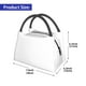 thumbnail image 2 of Fotbe White Bolsa Térmica Portátil con Estampado, Bolsa de Entrega de Alimentos Aislada, Bolsa Reutilizable de Gran Capacidad para Comidas y Supermercado, 2 of 6