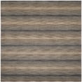 thumbnail image 2 of Safavieh Himalaya Renae Striped Wool Area Rug, Gray, 6' x 6' Square, 2 of 6