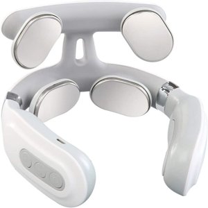 MesaSe Cervical Massager cou avec tissu de chaleur profonde 4D Masser cervical pour soulager la douleur musculaire