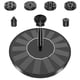 thumbnail image 4 of Bomba de oxígeno para fuente solar, piscina para peces, luz colorida, pulverizador de agua automático, suspensión de agua flotante, bomba de agua pequeña, fuente para exteriores y paisajes, 4 of 6