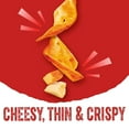 thumbnail image 5 of Cheez-It Snap'd Cheese Crisps, Cheesy Baked Snacks, Lunch Snacks, Double Cheese, 2.2oz Pouch (6 Pouches), 5 of 6