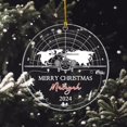 thumbnail image 4 of Flight Attendant Christmas Ornament 2025 - Custom Text/Year/Name, Pilot Xmas Gift, 1st Christmas As A Flight Attendant, Airplane Keepsake, 4 of 6