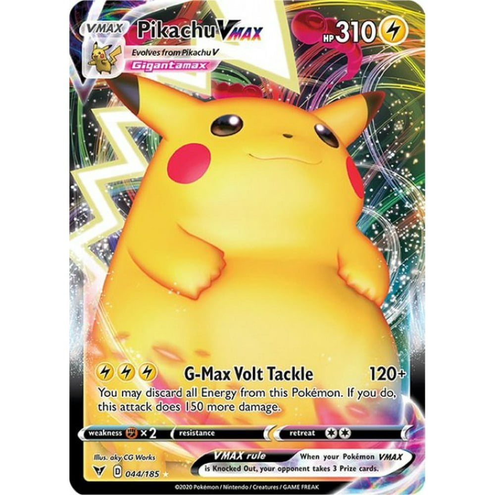 Pokemon Vivid Voltage Pikachu VMAX #44 - Walmart.com - Walmart.com