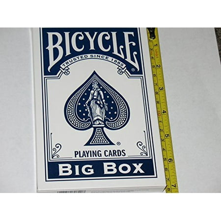 Blue Bicycle BIG BOX Festival Playing Cards - Large Size 7  x 4.5 price history on PriceWatchPro