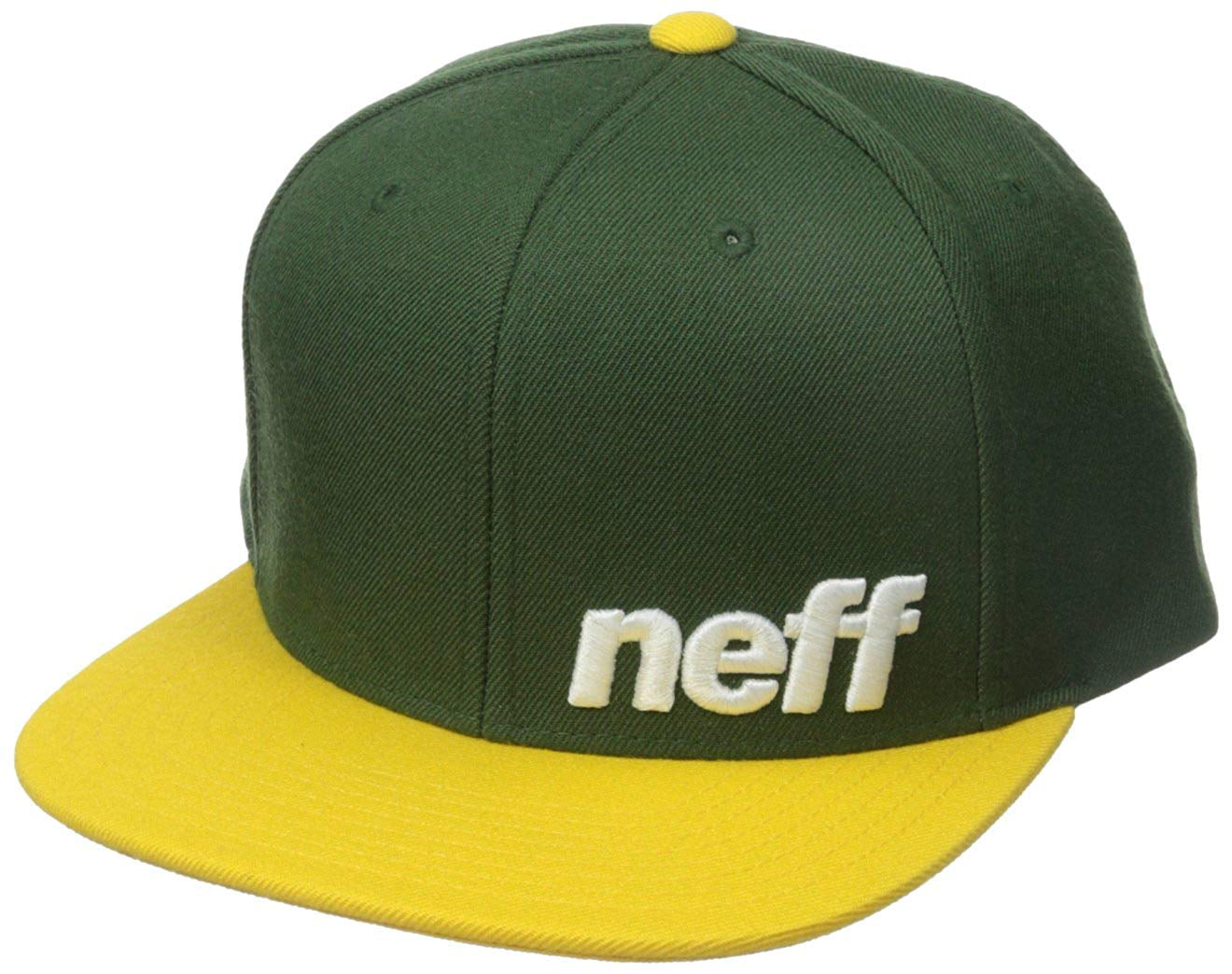 NEFF Daily Flat Billed Adjustable Snapback Hat 