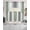 Sage green, variant on Sage Green Grey Swag Kitchen Curtains Sets for Windows 24 Inch Length, Gray Farmhouse Modern Rustic Short Window Curtain Panels Swags Valances and Tiers 3 Piece Set for Cafe/Dining Room