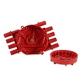 thumbnail image 2 of MSD Ignition Kit de Capuchon et Rotor de Distributeur 8017 à Verrouillage; Poteaux Style Vortec; Rouge, 2 of 5