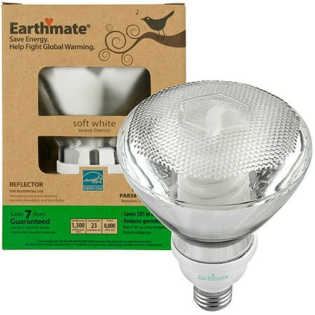 Earthmate 23W Par38 Bulb, 6pc