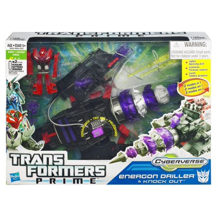 Transformers Prime Cyberverse Vehicles Energon Driller & Knock