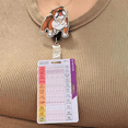 thumbnail image 2 of ECG/EKG Carte de Poche Rythmique Double Face Badge d'Interprétation Rythmique EKG Cartes de Poche EKG Étriers, 2 of 6