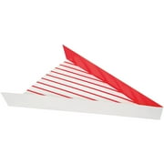 Red Striped Paper Hot Dog Trays, 8ct