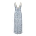 thumbnail image 3 of Vestidos de Fiesta Elegantes ajustado con estampado floral atado ropa de fiesta de cóctel para mujer Cgtredaw Multicolor T L para Mujer, 3 of 8