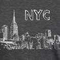 thumbnail image 3 of CafePress - Bw Nyc Sketch For T T Shirt - Womens Tri-blend T-Shirt, 3 of 4