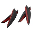 thumbnail image 1 of Kenally Parachoques delantero de fibra de carbono para coche, 4 piezas, alerón, decoración de canards, Kit de barbilla, divisor de aleta, pegatina de Vehículos, repuestos y accesorios Mis Kenally VI005576-00, 1 of 6