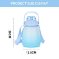 thumbnail image 2 of Botella de agua con pajita, jarra de agua deportiva grande, lindas botellas de agua para niñas y mujeres, 2 of 5