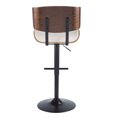 thumbnail image 2 of Tabouret de bar moderne milieu-du-siècle Lombardi, de LumiSource, 2 of 8