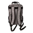 thumbnail image 5 of Personalized Heather Black Grey Deluxe Laptop Backpack Heather Gray - No Embroidery, 5 of 7
