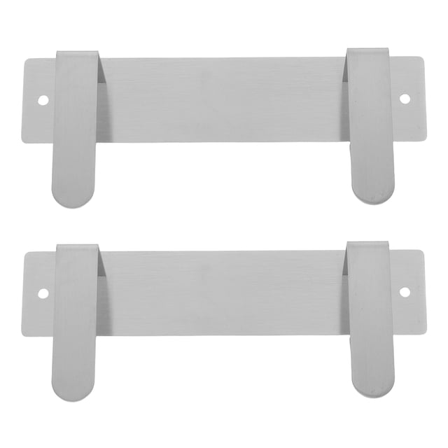 YSNOOWE 2Ud Soporte De Pared Multifuncional Para Tapas Y Tablas De Cortar En Acero Inoxidable Plata Para Cocina
