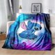 thumbnail image 3 of Manta de franela con patrón de puntadas de Disney, manta de forro polar, regalo para niños y adultos, sofá, ropa de cama, regalos para niños, 3 of 5