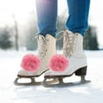 thumbnail image 2 of 2 Paires de Lacets à Boules de Fourrure pour Chaussures de Glace Lacets à Pompons pour Patins à Roulettes, 2 of 9