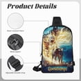 thumbnail image 5 of Goosebumps Movie Sling Bag For Women And Men Crossbody Backpack Chest Bag Diagonally Dual Pocket Daypack Purses For Travel Hiking Gym Running, 5 of 8