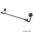 thumbnail image 3 of Venus Collection 18-in Towel Bar with Groovy Accent in Satin Nickel, 3 of 5