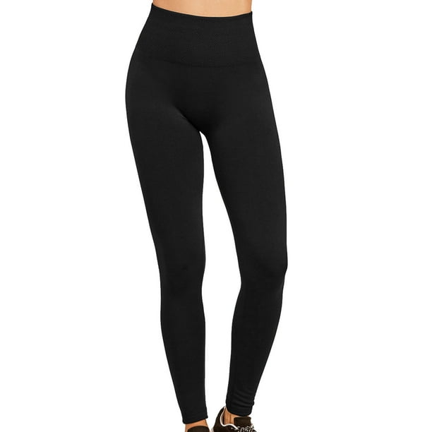 Women's Plus Size High Waisted Drawstring Lounge Leggings with Pockets - A  New Day™ Black 1X
