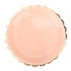 thumbnail image 4 of Plato redondo de papel desechable de 7 pulgadas, 8 Uds., suministros para fiesta de boda y cumpleaños, vajilla, color rosa, 8 Uds., 18cm/7 pulgadas, 4 of 9