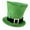 A, variant on lanema Green Leprechaun Homburg Top Hat Panama Hat Gift for Boyfriend Top Hat Leprechaun Costume for Outdoor Gatherings