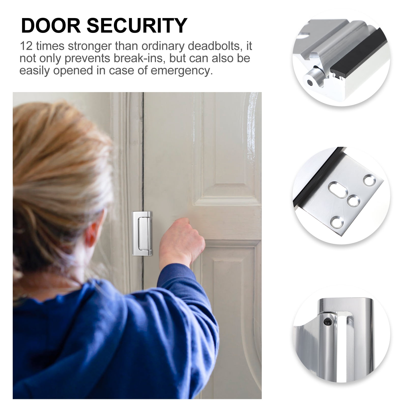 5pcs Door Lock Security Child Safety Door Lock Latch Child Proof Security Lock
