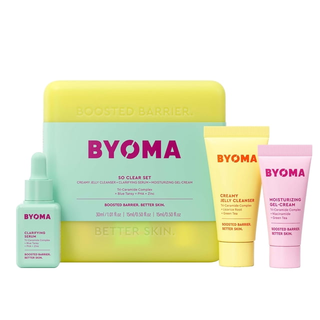 Set de cuidado de la piel BYOMA So Clear Barrier Repara la piel propensa al acné