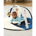 thumbnail image 6 of Tummy Time Mat, 3-in-1 Activity Baby Play Gym, Age 0+, Silver Lining Cloud, Grey, 6 of 20