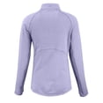 thumbnail image 3 of Women's Cutter & Buck  Purple Pittsburgh Steelers Peshastin Eco Fleece Recycled Half-Zip Top, 3 of 3