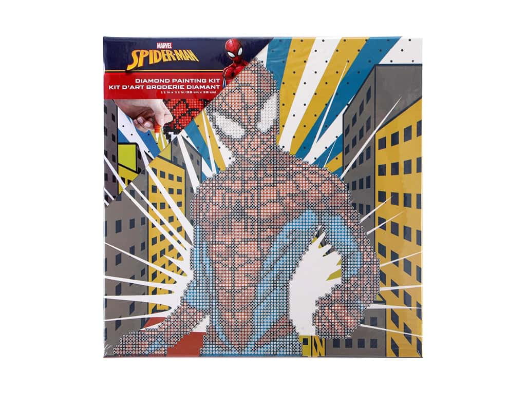 5D Diamond Painting Spiderman Building Side Kit