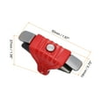 thumbnail image 2 of Unique Bargains Gaming Trigger Mobile Game Controller 1 Pair Double Side Fire Keys Shooter Sensitive Red, 2 of 5