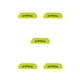 thumbnail image 1 of Kenally 4 Uds tiras reflectantes fluorescentes para coche pegatinas de advertencia para Lada Granta Vesta Kalina Priora Niva X Ray Largus Type5 NO5, 1 of 6