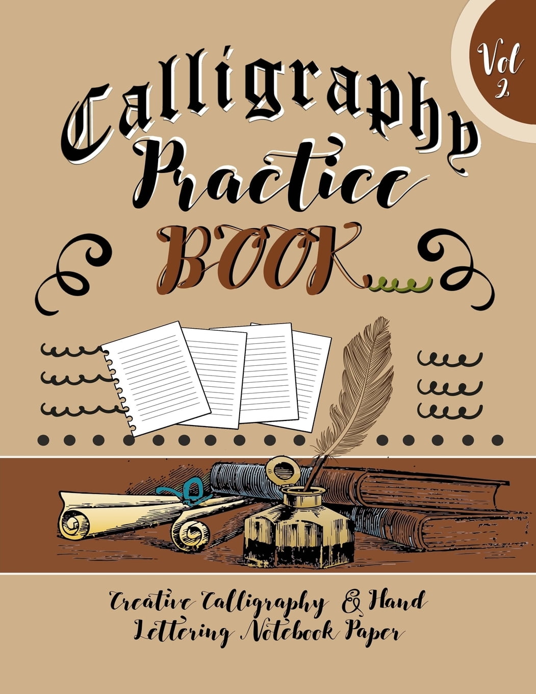Calligraphy Practice Book Vol 2 Creative Calligraphy Hand Lettering