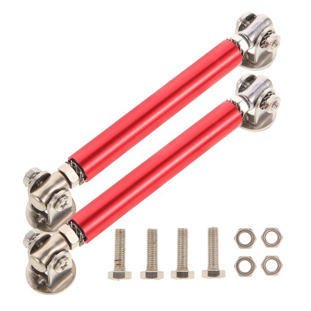 Shisuyan 2pcs Splitter Rod Car Front Bumper Lip Splitter Front Bumper Lip Splitter Strut Rod